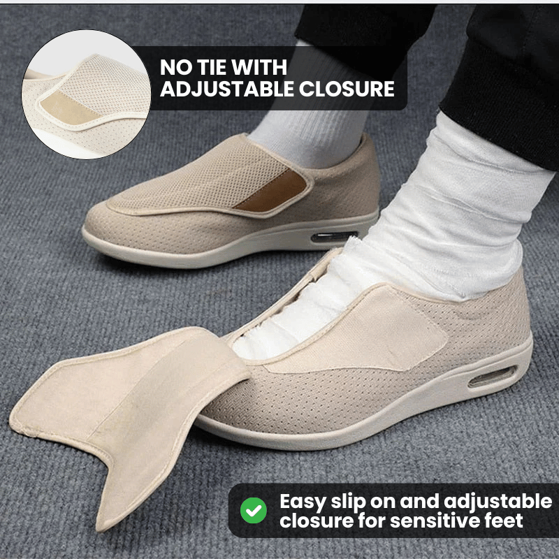 OrthoWalk NurseFit – Orthopedic No-Tie Shoes for All-Day Support