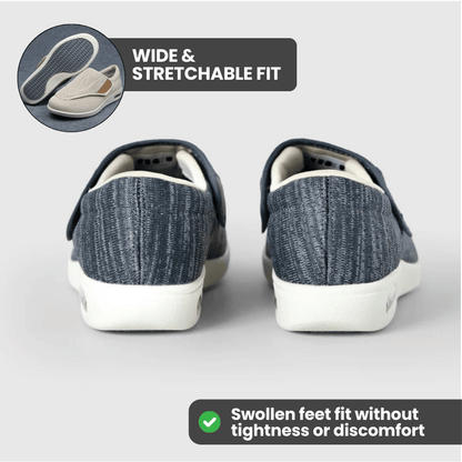 OrthoWalk NurseFit – Orthopedic No-Tie Shoes for All-Day Support