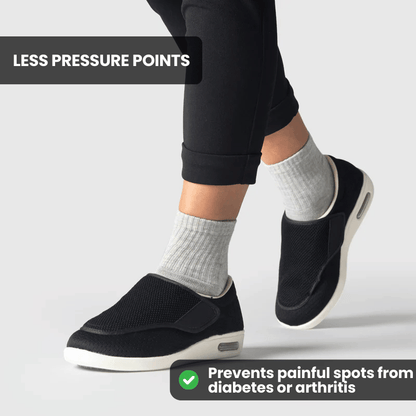 OrthoWalk NurseFit – Orthopedic No-Tie Shoes for All-Day Support