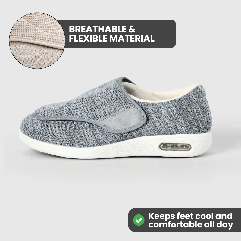 OrthoWalk NurseFit – Orthopedic No-Tie Shoes for All-Day Support